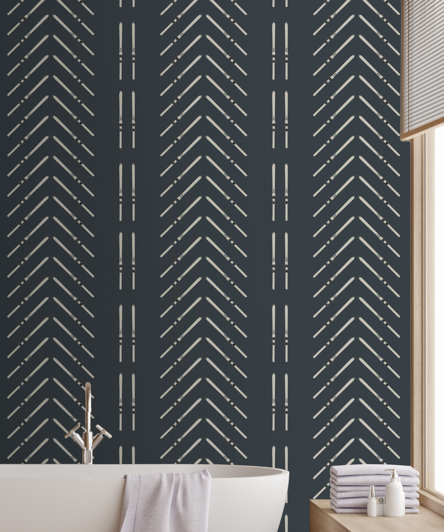 Willow + Wild Vinyl Non-Pasted Wallpaper Roll 26" x 24'