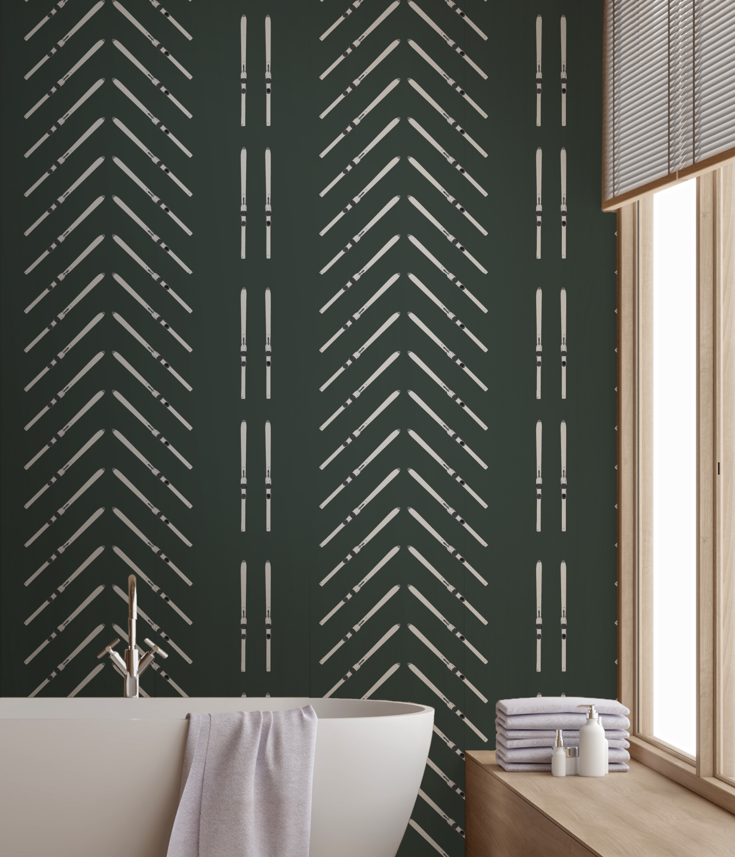 Willow + Wild Peel and StickWallpaper Roll 26" x 24'