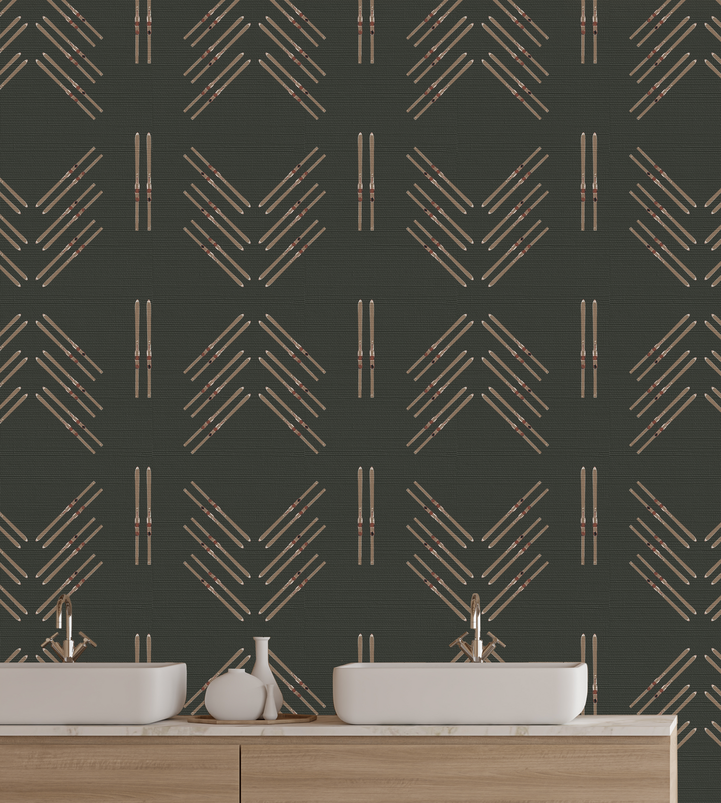 Willow + Wild Peel and StickWallpaper Roll 26" x 24'