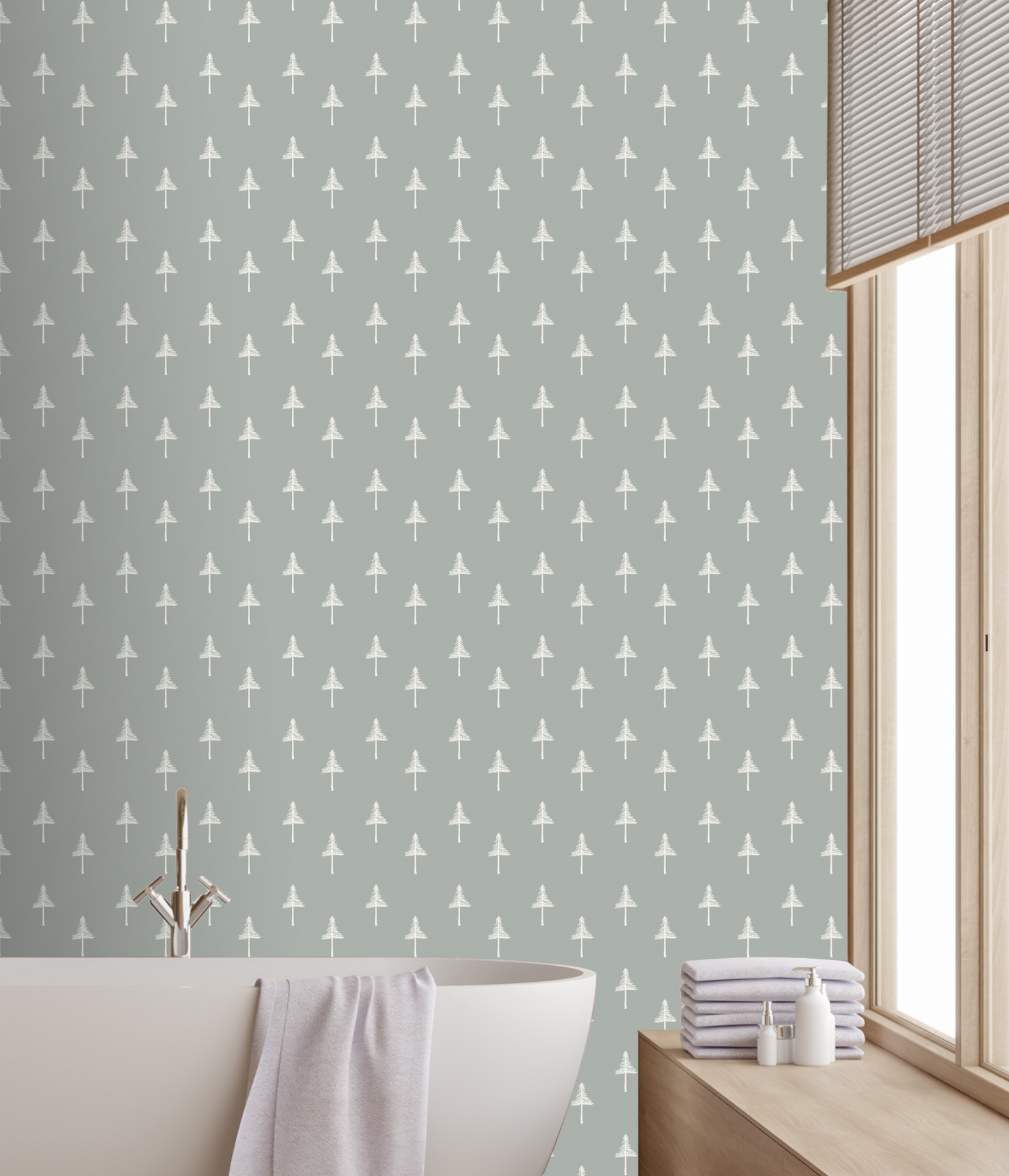 Willow + Wild Peel and StickWallpaper Roll 26" x 24'