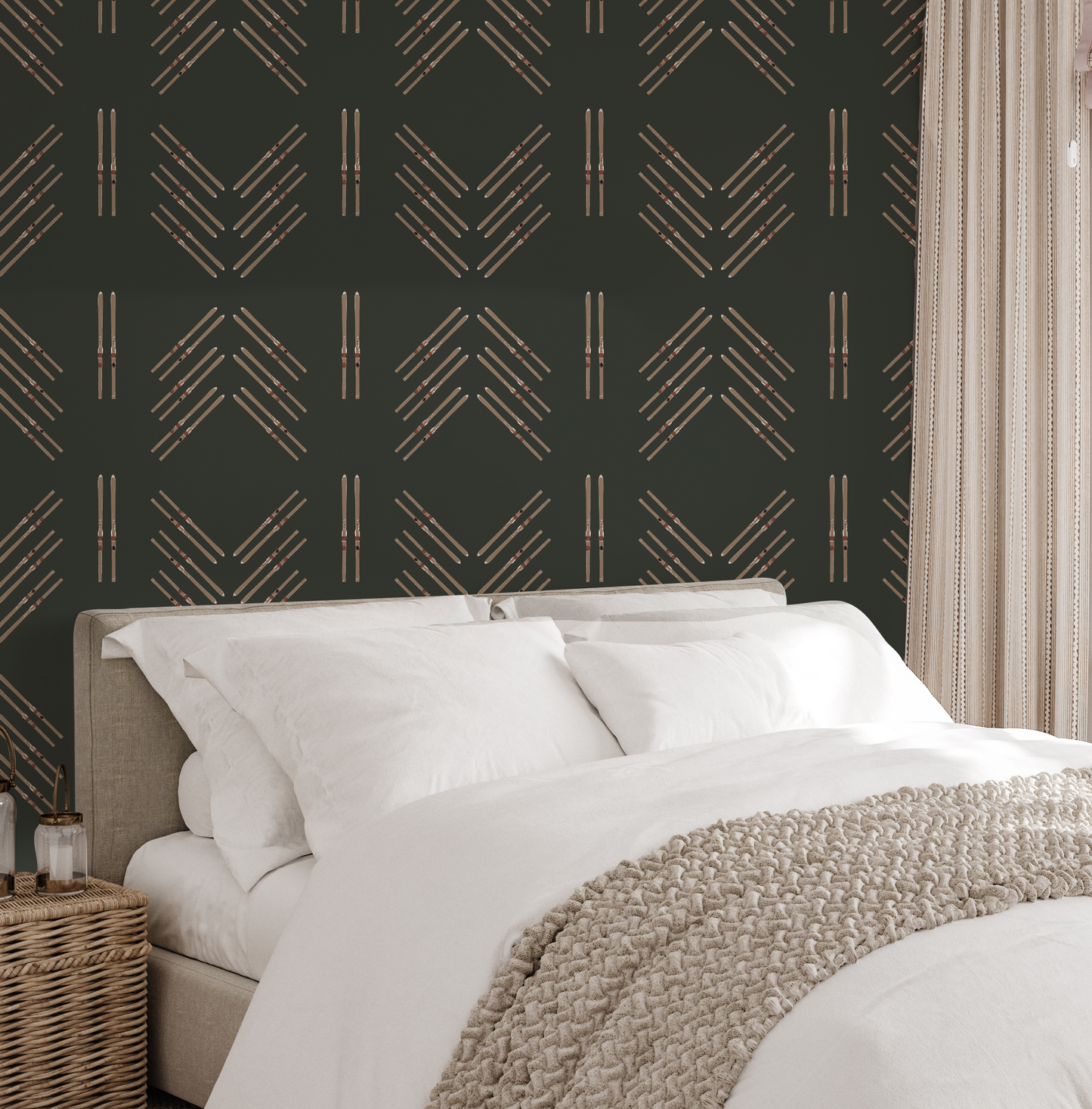 Willow + Wild Vinyl Non-Pasted Wallpaper Roll 26" x 24'