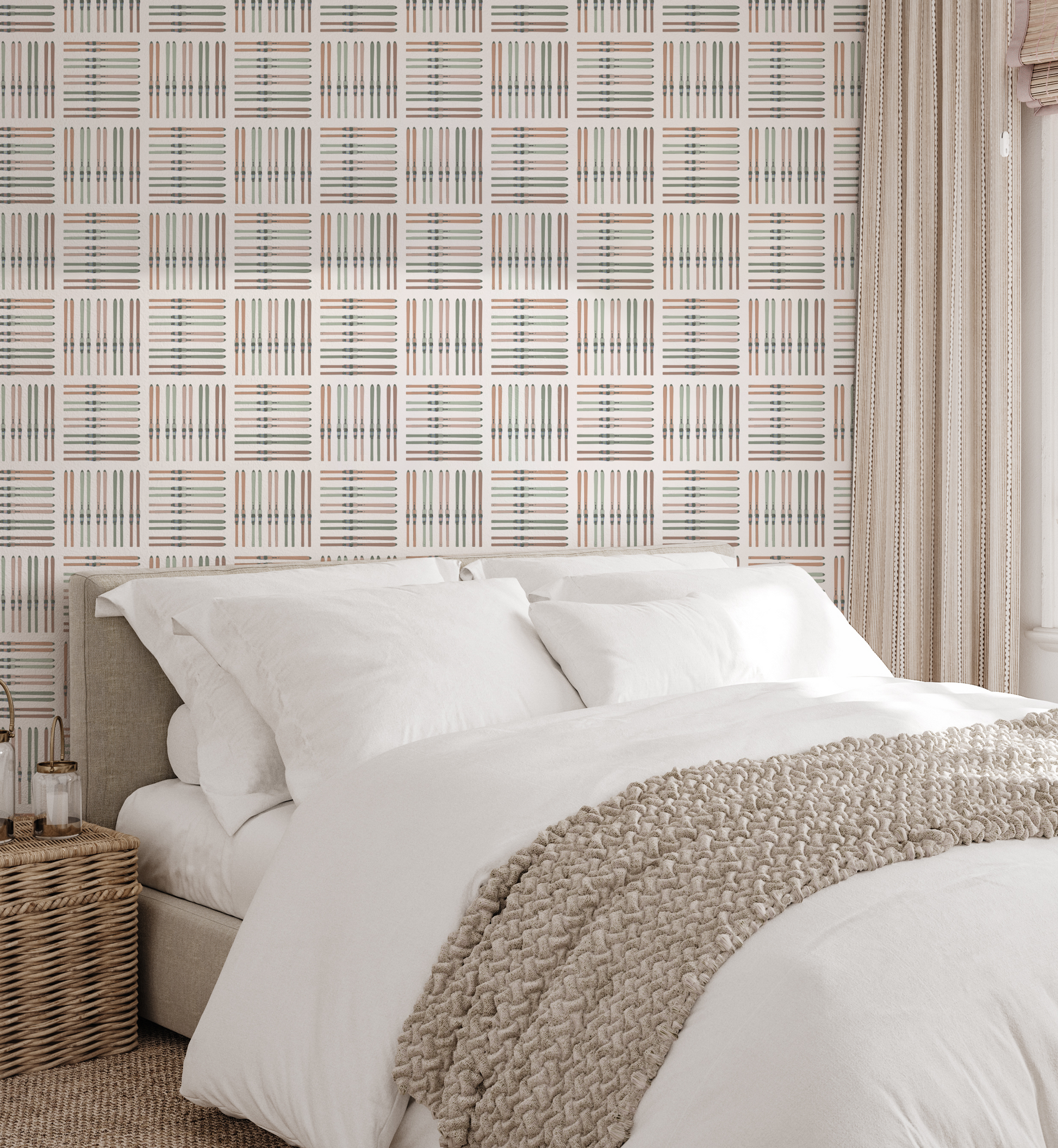 Willow + Wild Vinyl Non-Pasted Wallpaper Roll 26" x 24'