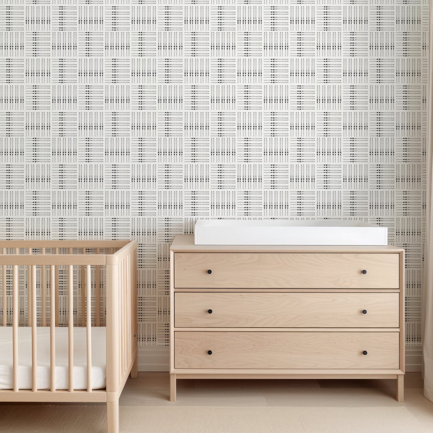 Ski Square Sketch Wallpaper