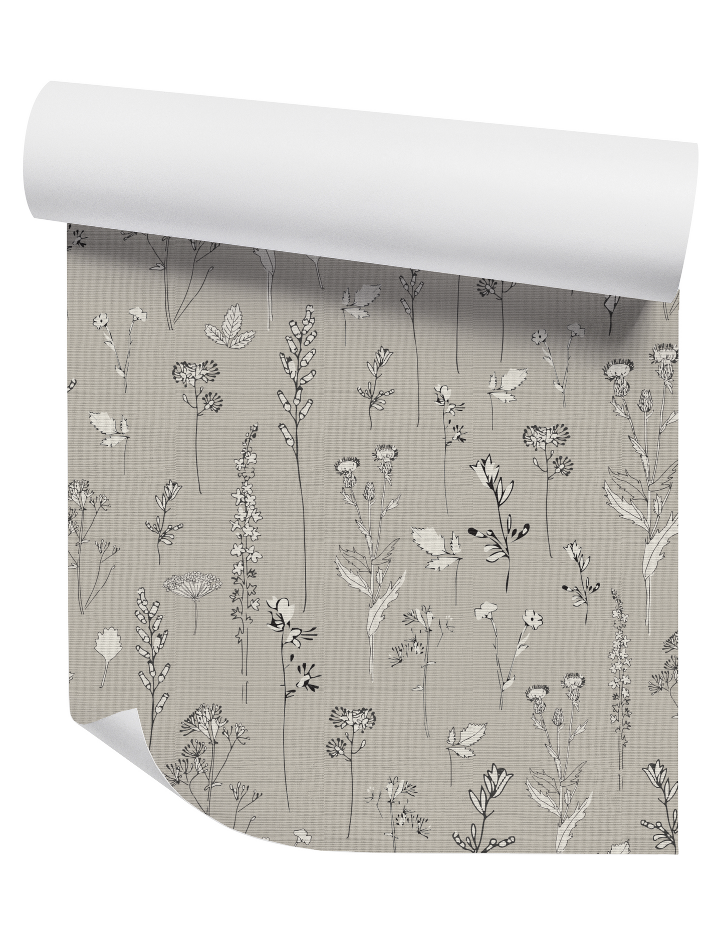 Nature Study on Grey Wallpaper