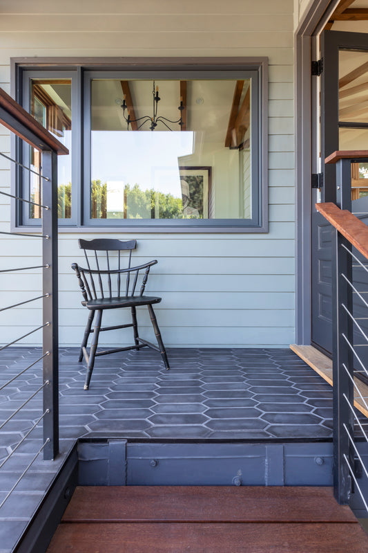 Artillo Picket Tile In Charcoal 3"x11"