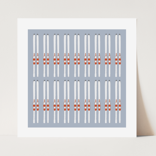 Powder Day Art Print