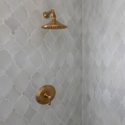 Willow + Wild Arabesque 12 Sierra In Snow - Per Square Foot - Ships On Truck With Lift Gate ( If needed )