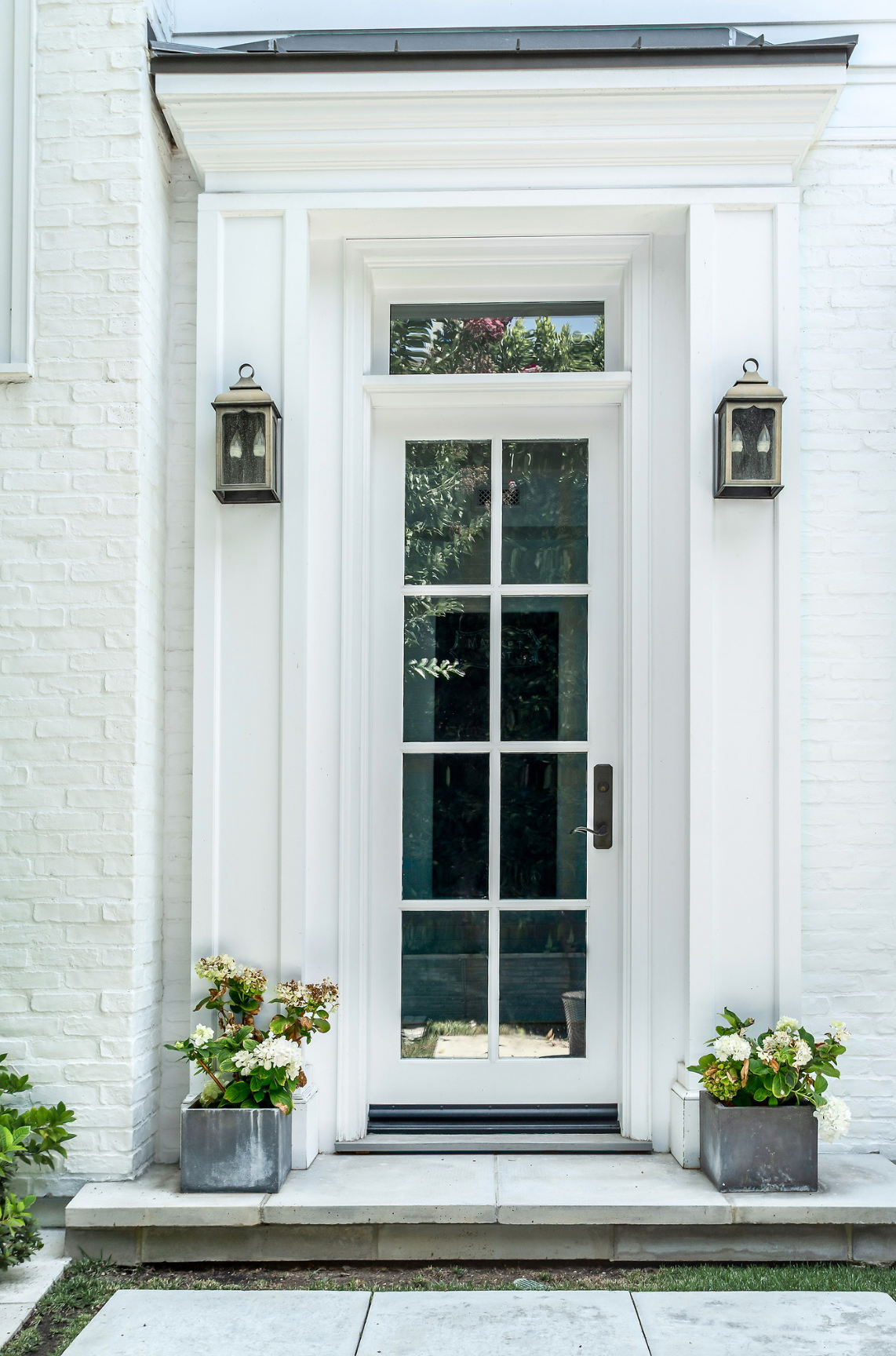 Willow + Wild Painted Thin Brick Arabesque - 4 Piece Tile Sample - Ships US Postal Service