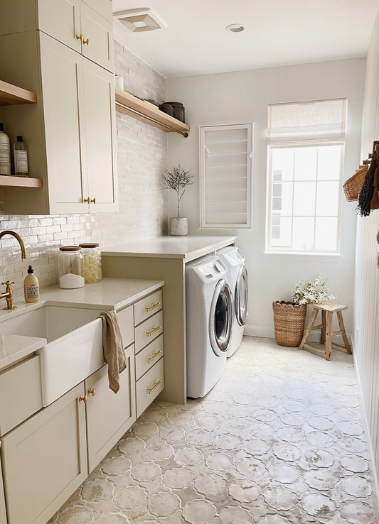 Willow + Wild Arabesque Tile - Per Square Foot - Ships On Truck With Lift Gate ( If needed )