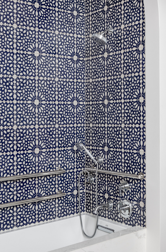 Willow + Wild Arabesque Tile - Per Square Foot - Ships On Truck With Lift Gate ( If needed )