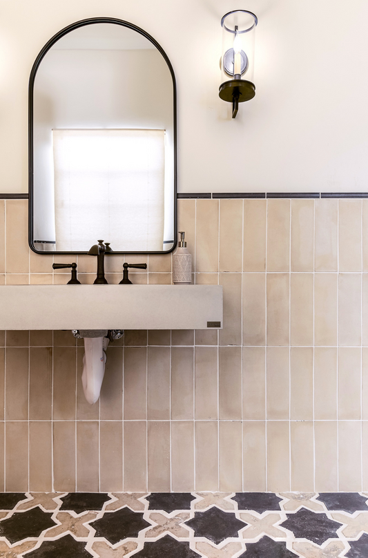 Willow + Wild Arabesque Tile - Per Square Foot - Ships On Truck With Lift Gate ( If needed )