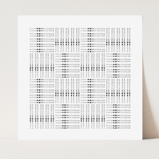 Ski Sketch Art Print