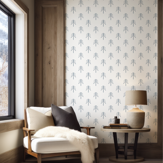 Ski Wallpaper in mountain interior.