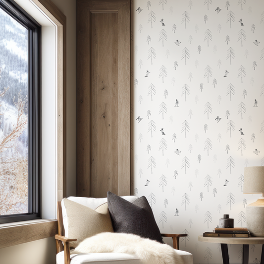 Snowboard Kids Wallpaper Grey Tones