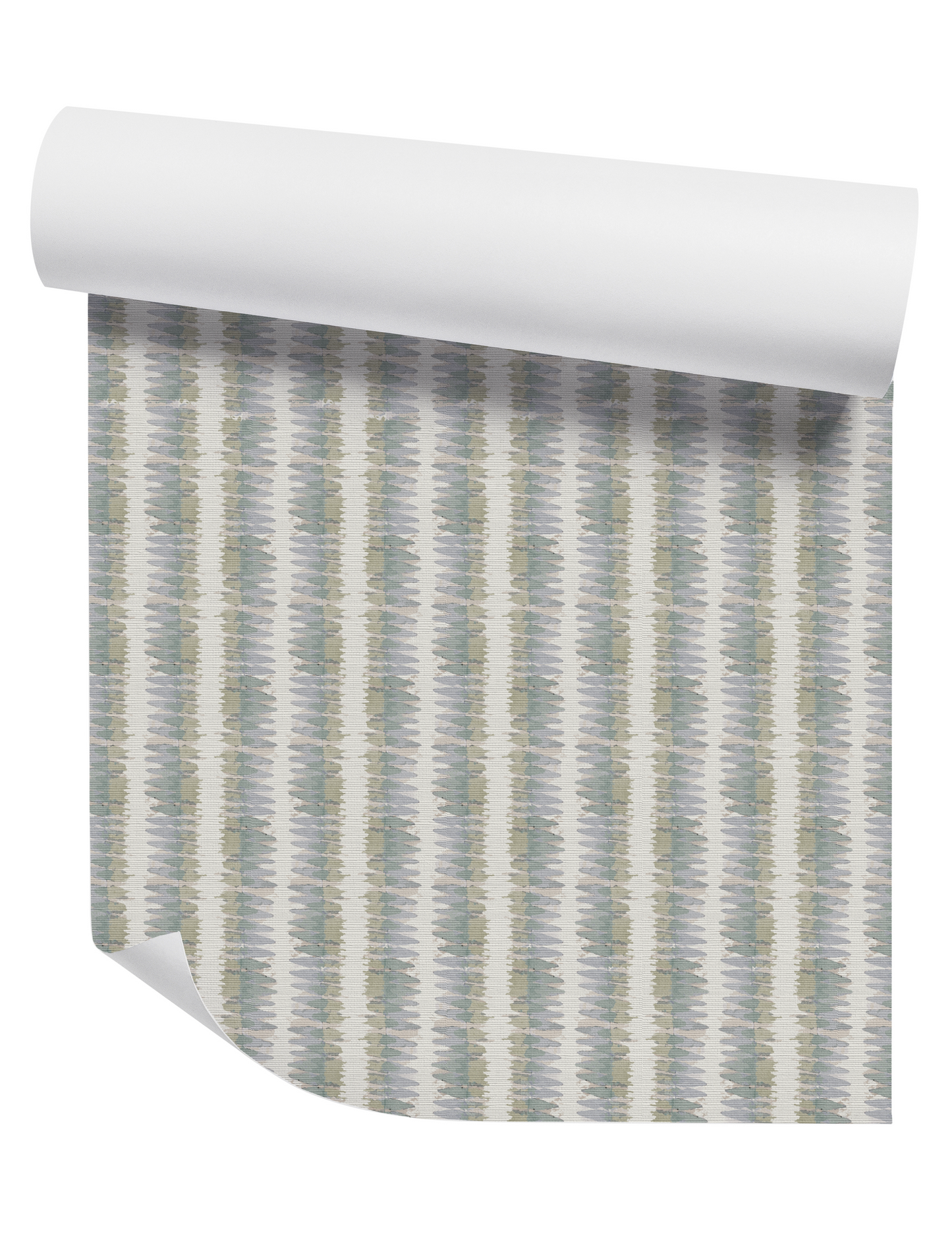 Painter's Watercolor Stripe Wallpaper