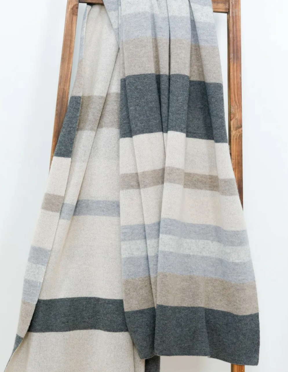 Willow + Wild Merino Cashmere Knit Throw Blanket Default Title