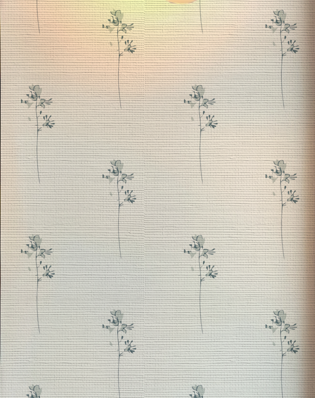 Edelweiss Light Blue Grasscloth Wallpaper