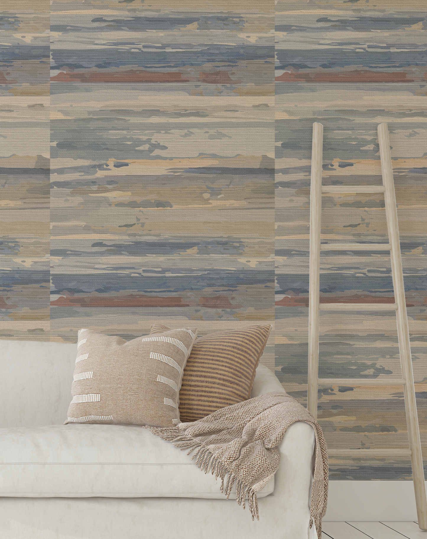 Willow + Wild Painted Sky 1 Grasscloth Wallpaper Roll - 32" x 22'