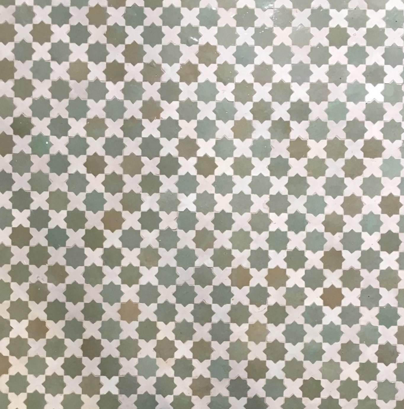 EZR0192 Mosaic Tile in the Perfect Green