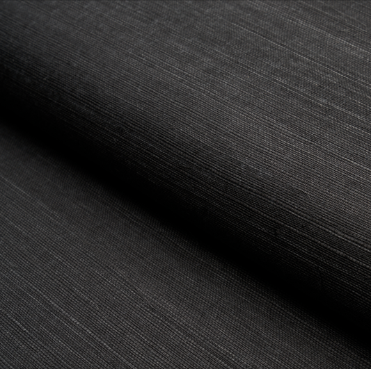 Black Grasscloth Wallpaper