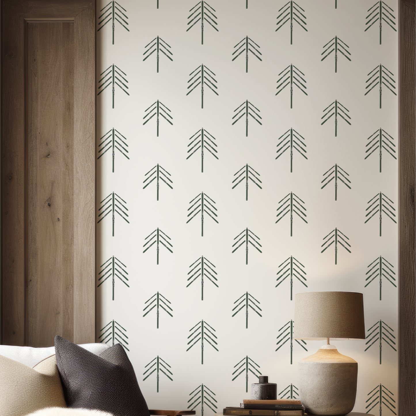 Ski Tree Wallpaper LG