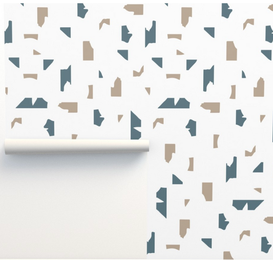 Willow + Wild Shape Up Grasscloth Wallpaper Roll - 32" x 22'