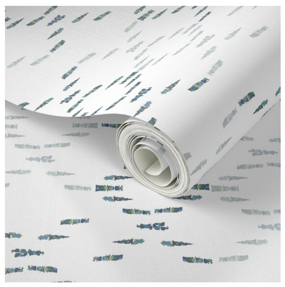 Willow + Wild Vinyl Non-Pasted Wallpaper Roll 26" x 24'